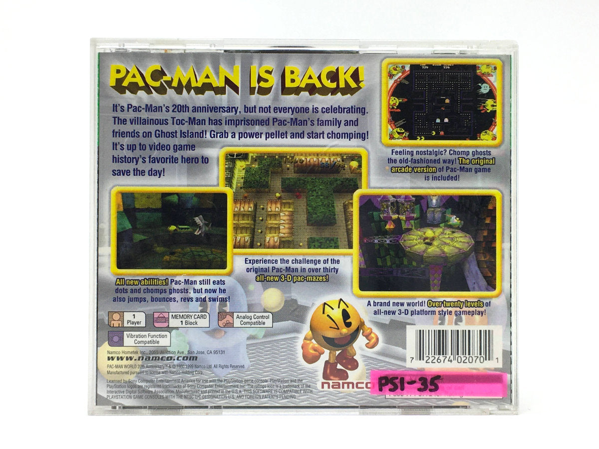 Pac-Man World 20th Anniversary • PS1
