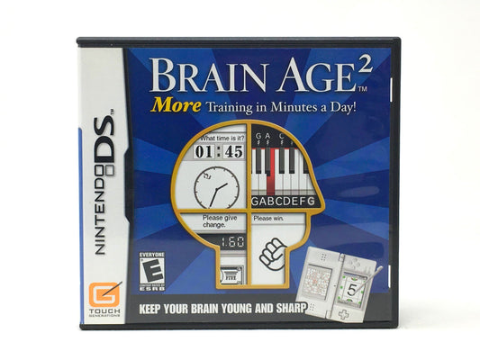 Brain Age 2: More Training in Minutes a Day • Nintendo DS