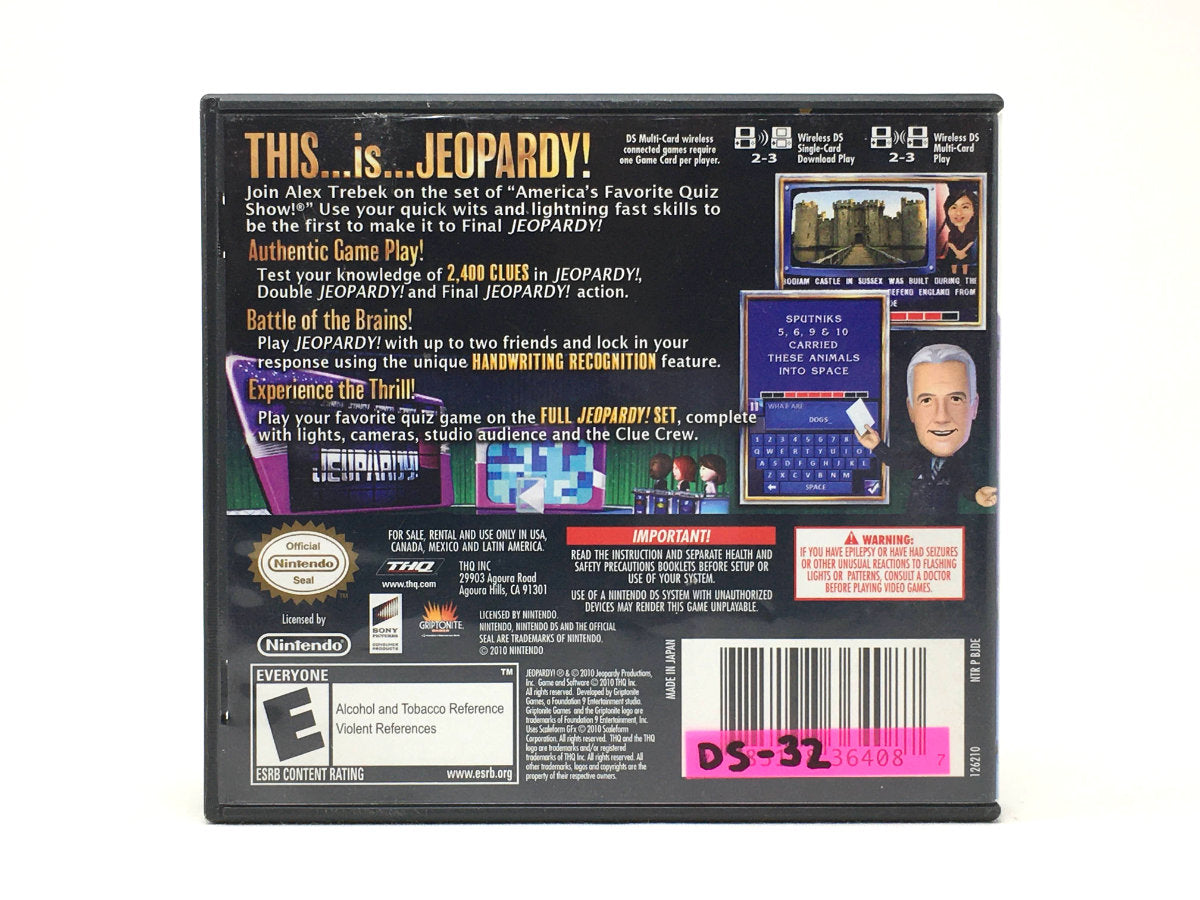 Jeopardy! • Nintendo DS