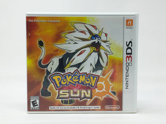 Pokémon Sun • Nintendo 3DS