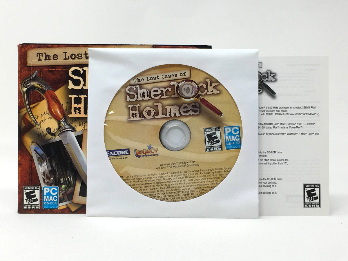 The Lost Cases Of Sherlock Holmes • PC