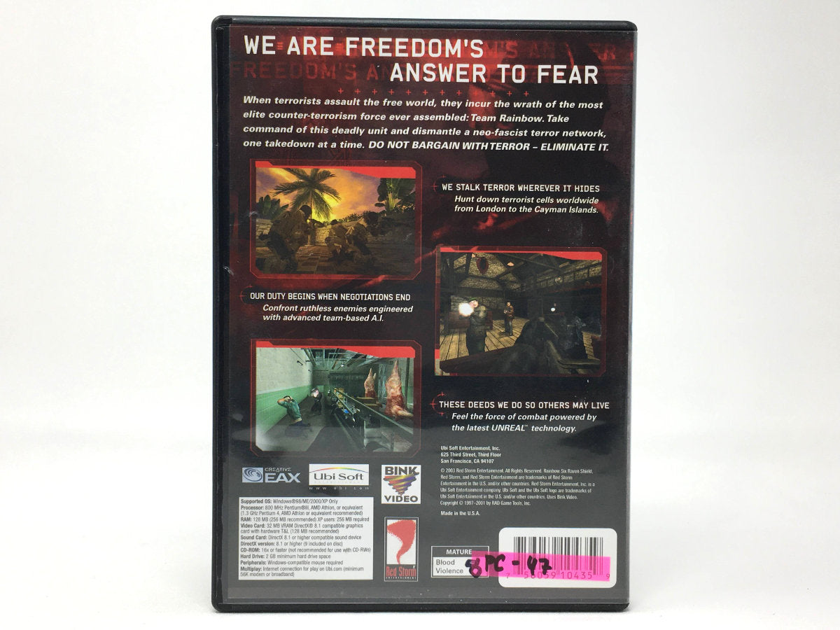 Tom Clancy's Rainbow Six 3: Raven Shield • PC (Windows)