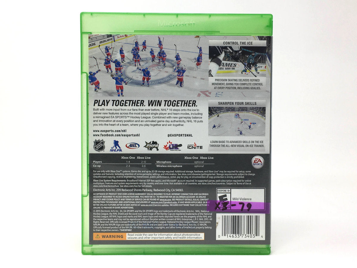 NHL 16 • Xbox One