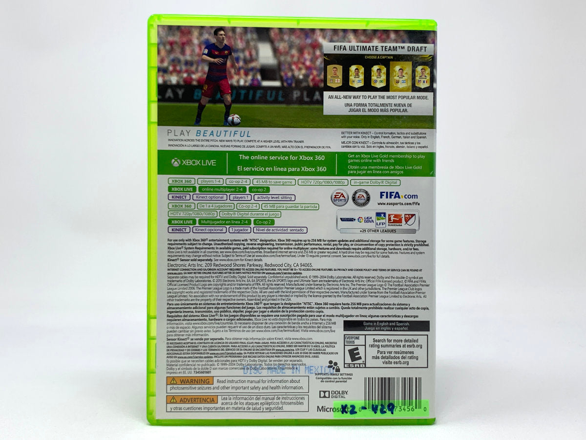 FIFA 16 • Xbox 360