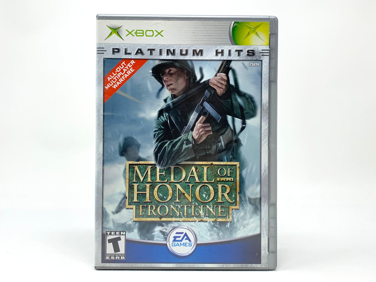 Medal of Honor: Frontline – Platinum Hits • Xbox Original