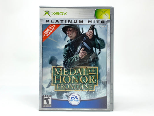 Medal of Honor: Frontline - Platinum Hits • Xbox Original