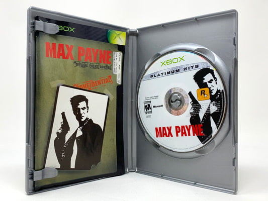 Max Payne - Platinum Hits • Xbox Original