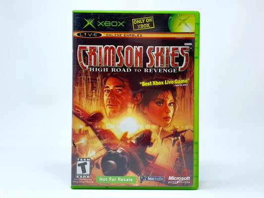 Crimson Skies: High Road to Revenge • Xbox Original