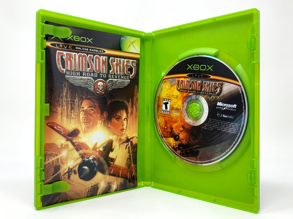 Crimson Skies High Road To Revenge Manual Original Xbox | Meses sin interés Crimson Skies High Road To Revenge Manual Original Xbox | Meses sin interés