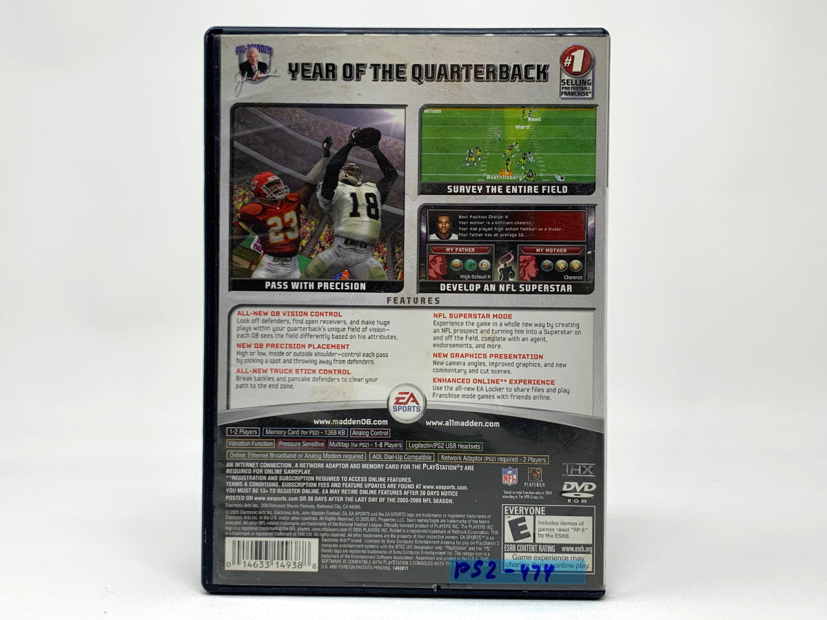 Madden NFL 06 • Playstation 2