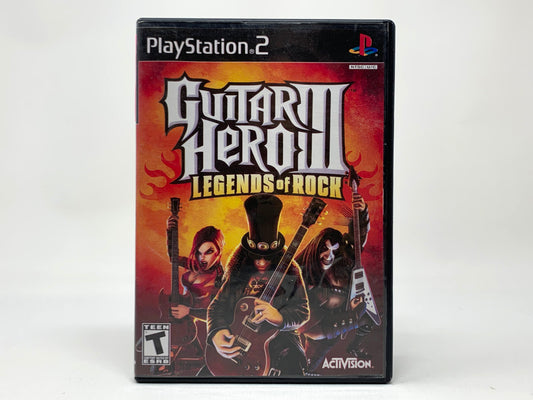 Guitar Hero III: Legends of Rock • Playstation 2