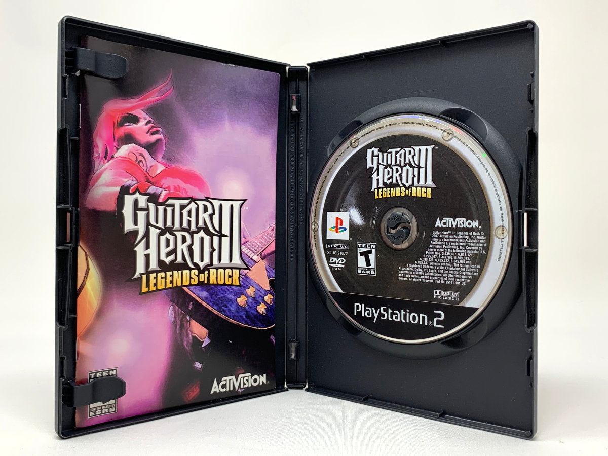 Guitar Hero III: Legends of Rock • Playstation 2 (See Notes)