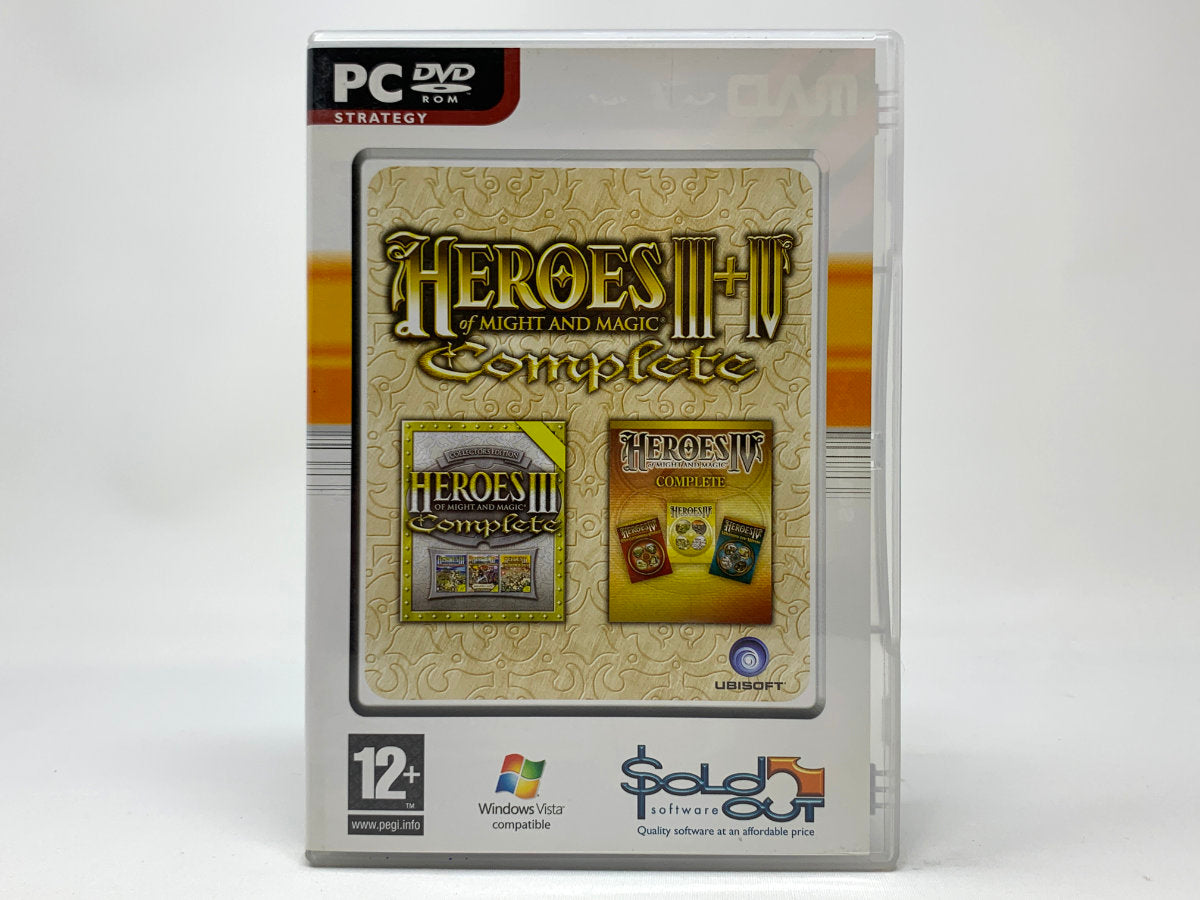 Heroes of Might & Magic III+IV Complete • PC