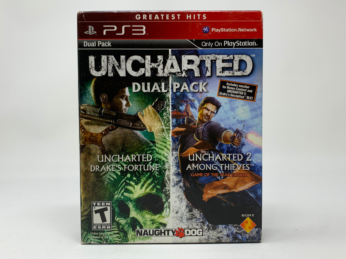 Uncharted Dual Pack – Greatest Hits • Playstation 3