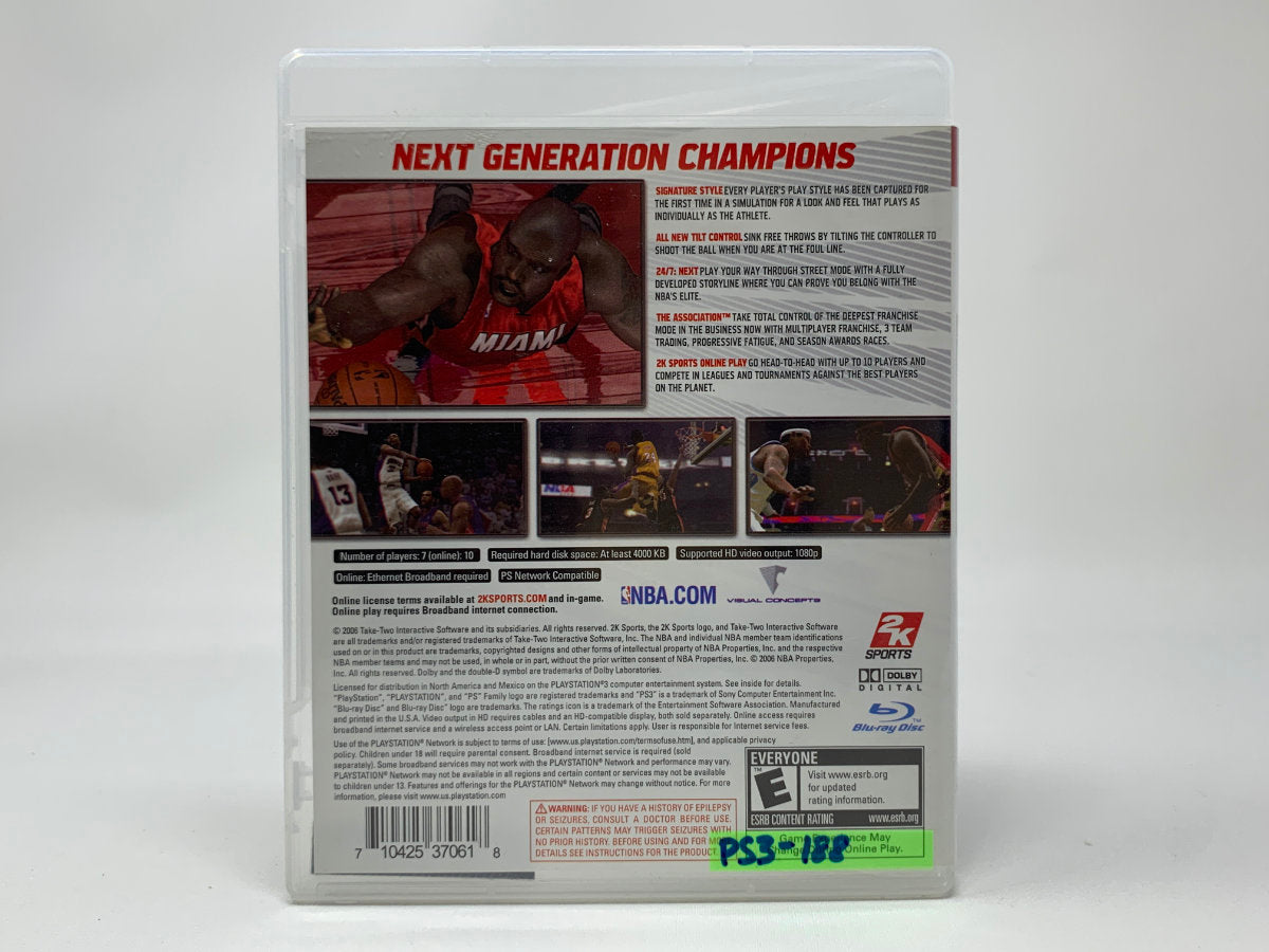 NBA 2K7 • Playstation 3
