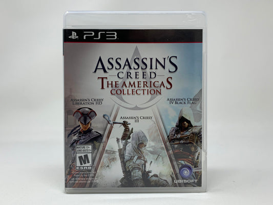 Assassin's Creed The Americas Collection (Liberation HD, III, IV Black Flag) • Playstation 3