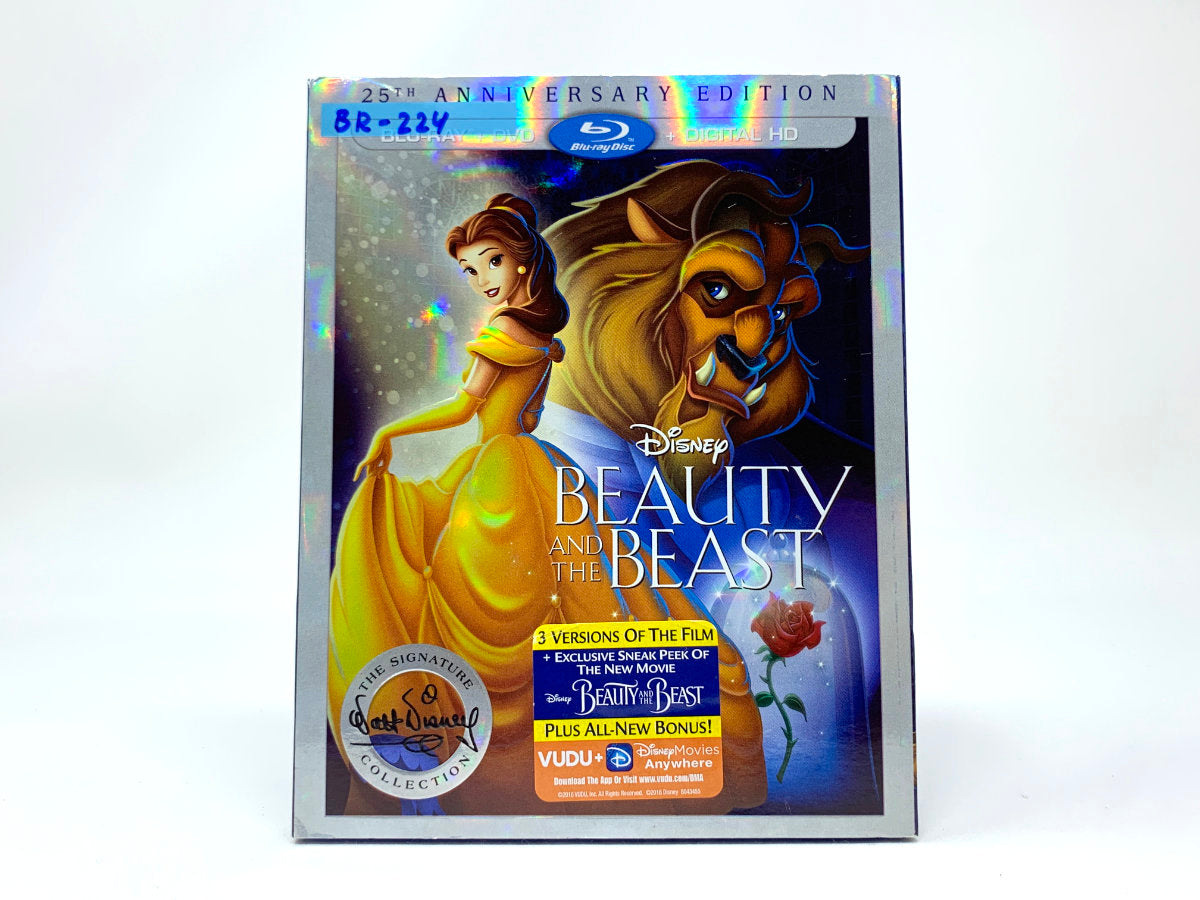 Beauty and the Beast 25th Anniversary Edition Signature Collection • Blu-ray+DVD