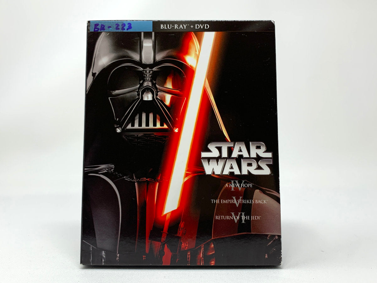 Star Wars: Episodes IV, V, VI - A New Hope / The Empire Strikes Back / Return of the Jedi • Blu-ray+DVD