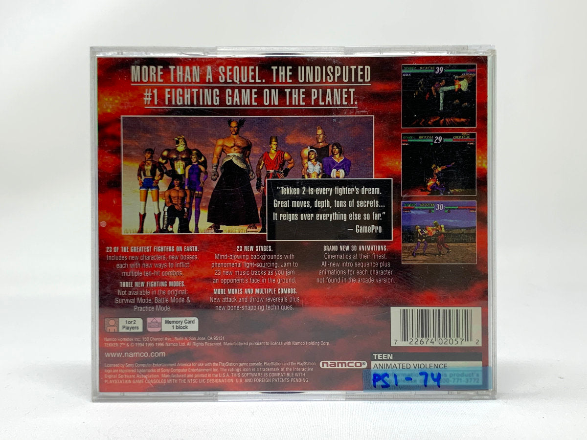 Tekken 2 - Greatest Hits • Playstation 1