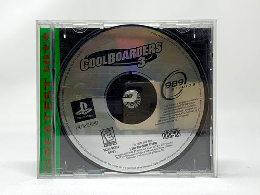 Cool Boarders 3 - Greatest Hits • Playstation 1