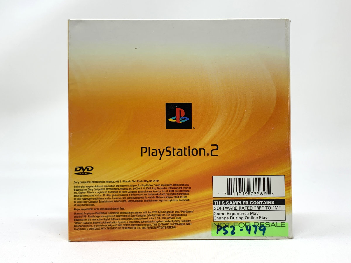 PlayStation 2 Network Adapter Disk • Playstation 2