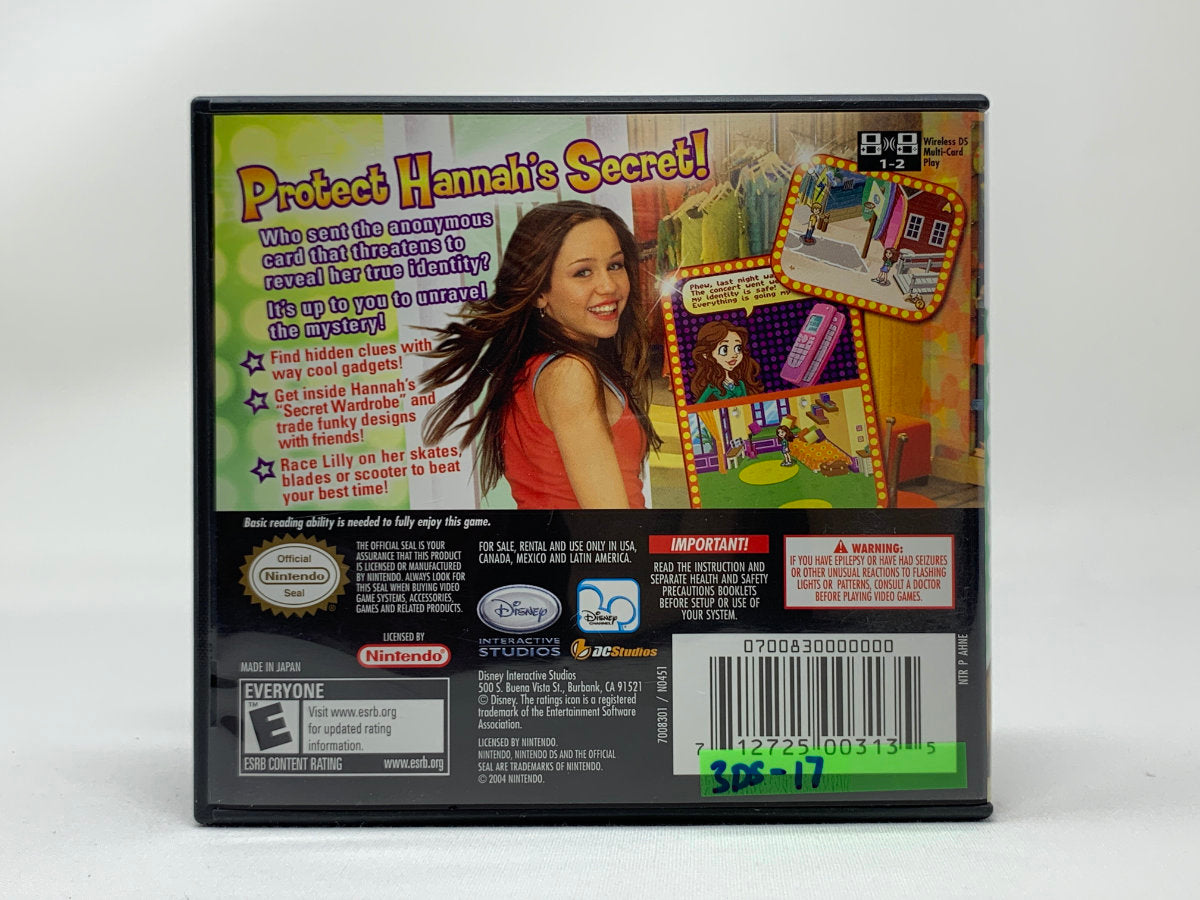 Hannah Montana • Nintendo DS