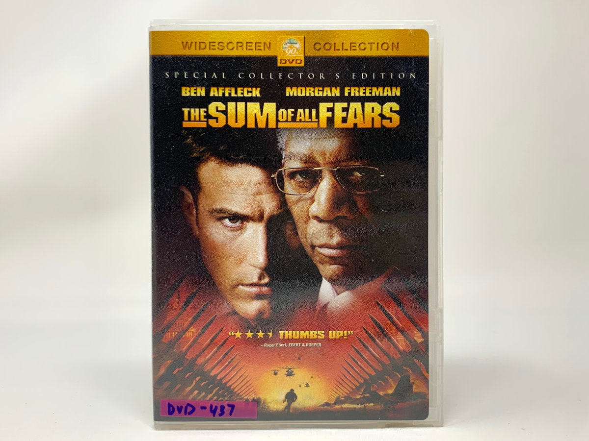 The Sum of All Fears • DVD