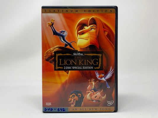 The Lion King Platinum Edition • DVD