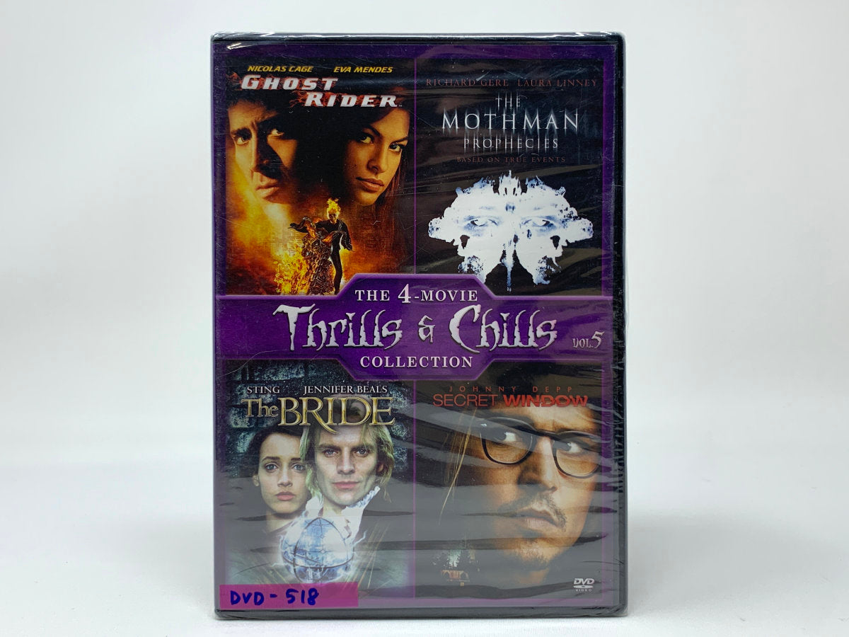 Thrills & Chills Vol. 5: Ghost Rider / The Mothman Prophecies / The Bride / Secret Window • DVD