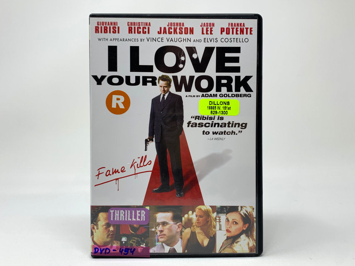 I Love Your Work • DVD