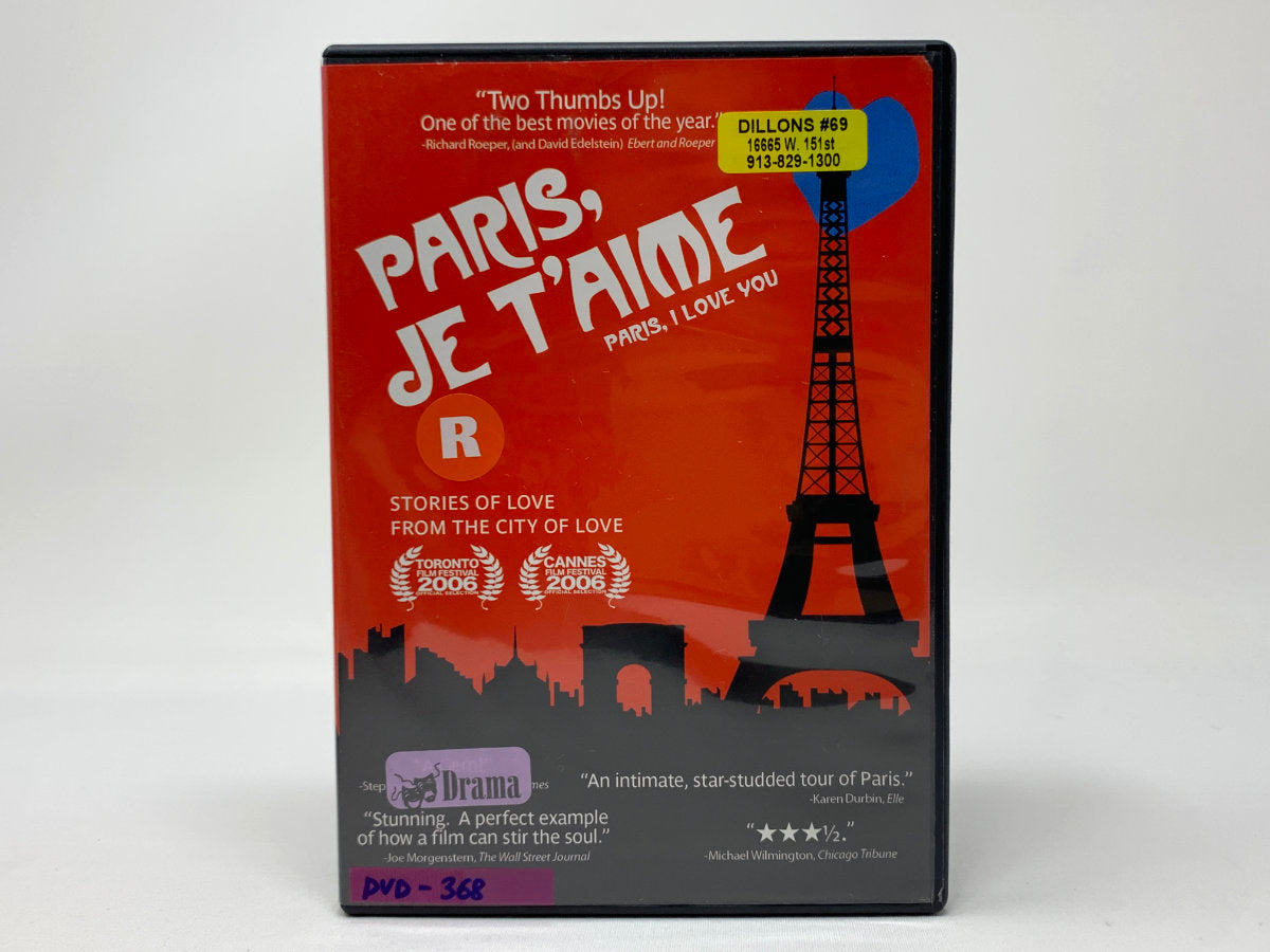 Paris, je t'aime • DVD