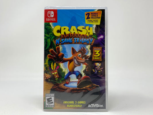 🆕 Crash Bandicoot N.Sane Trilogy • Nintendo Switch