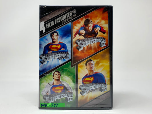 Superman / Superman II / Superman III / Superman IV: The Quest for Peace • DVD