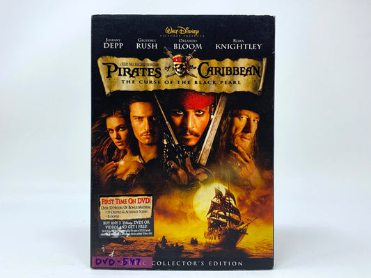 Pirates of the Caribbean: The Curse of the Black Pearl Collector's Edition • DVD
