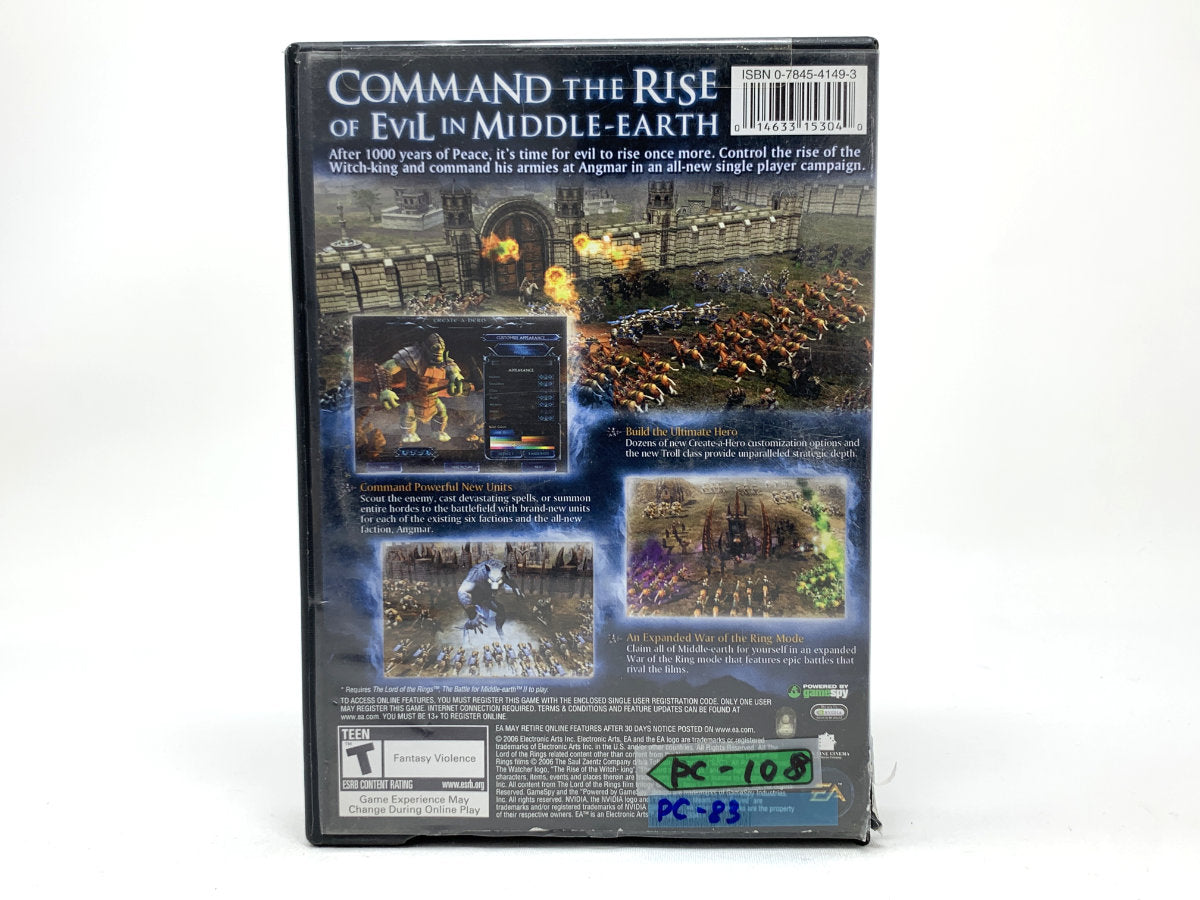 The Lord of the Rings: The Battle for Middle-Earth II: Rise of the Witch King • PC