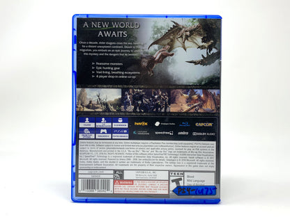Monster Hunter: World • Playstation 4