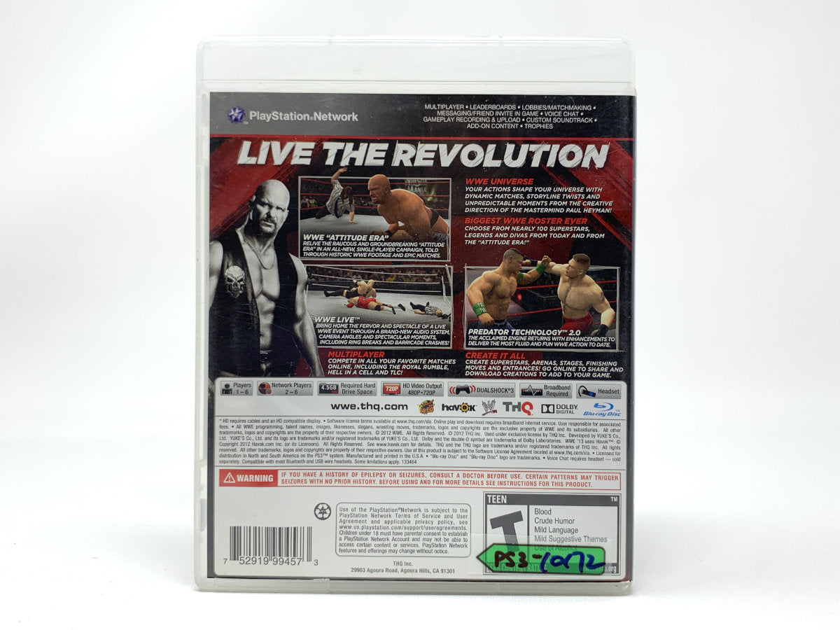 WWE '13 • Playstation 3