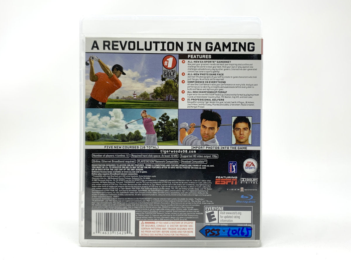 Tiger Woods PGA Tour 08 • Playstation 3