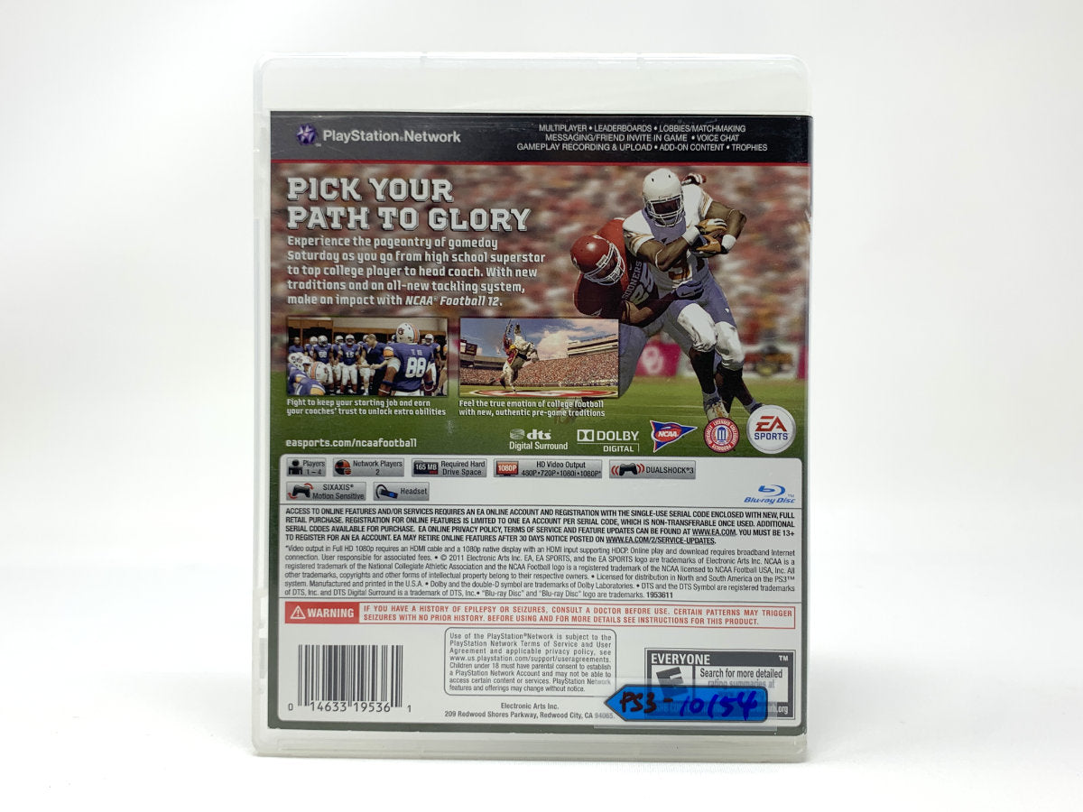 NCAA Football 12 • Playstation 3
