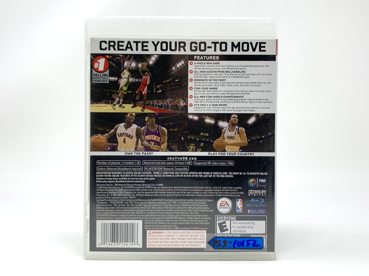 NBA Live 08 • Playstation 3