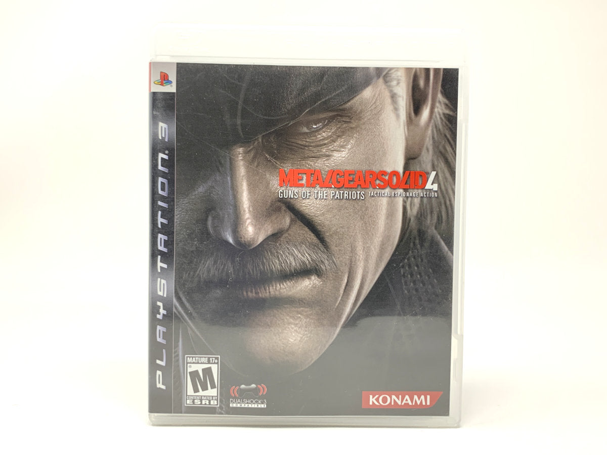Metal Gear Solid 4: Guns of the Patriots - PlayStation 3, PlayStation 3