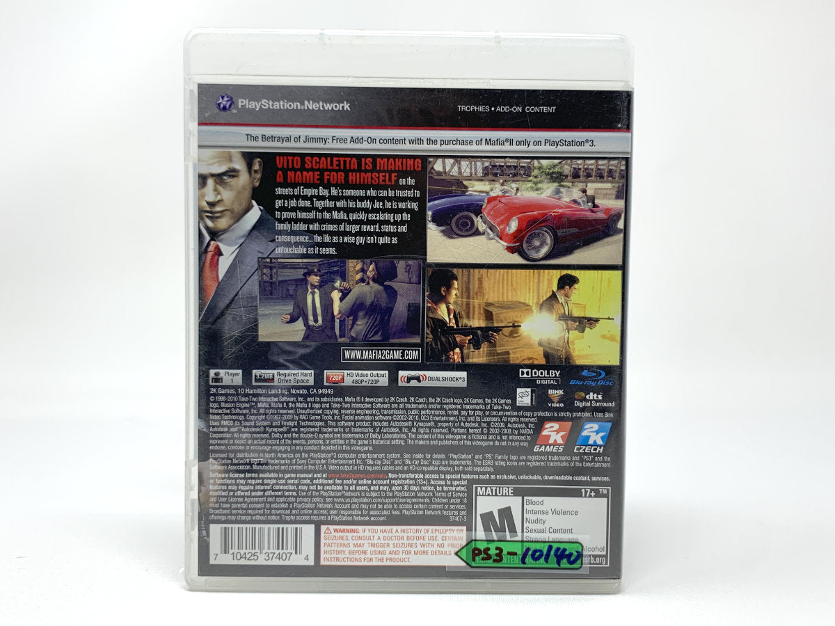 Mafia II • Playstation 3 – Mikes Game Shop