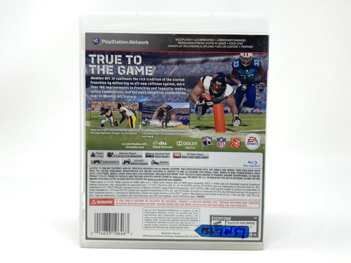 Madden NFL 12 - PlayStation 3
