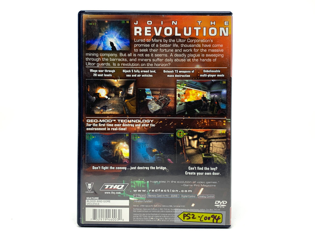 Red Faction • Playstation 2