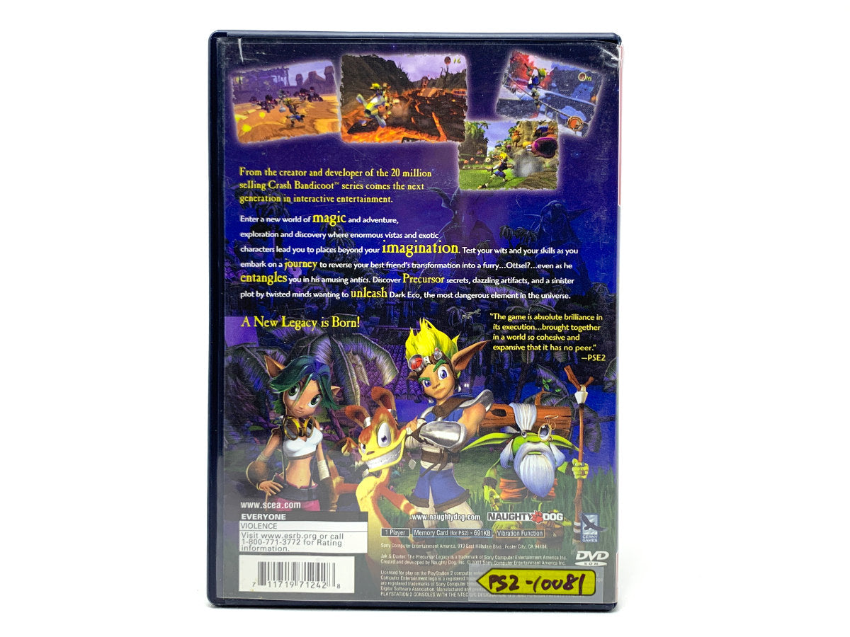 Jak and Daxter: The Precursor Legacy - Greatest Hits • Playstation 2
