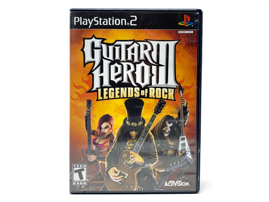 Guitar Hero III: Legends of Rock • Playstation 2