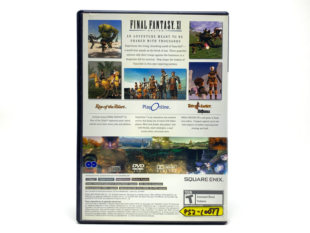 Final Fantasy XI Online • Playstation 2