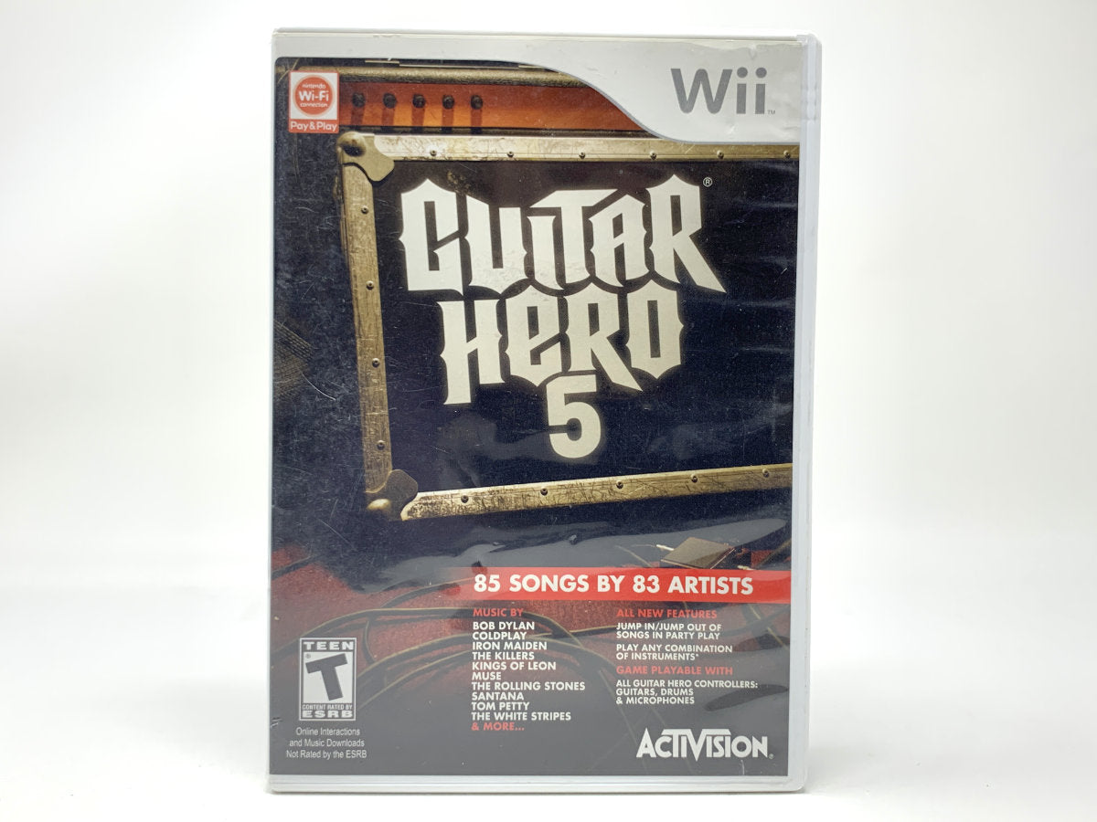 Guitar Hero 5 • Nintendo Wii
