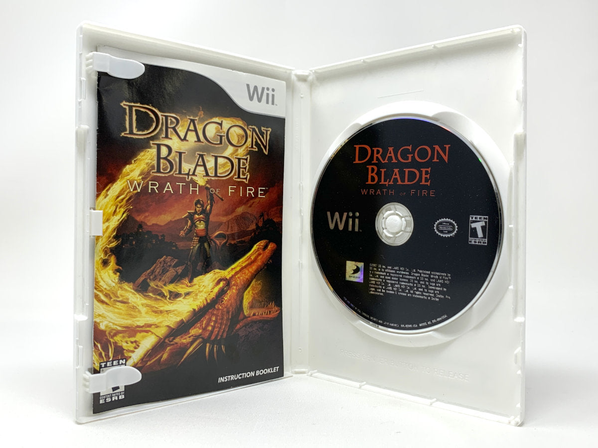 Dragon Blade - Wrath Of Fire (NINTENDO WII) on NINTENDO WII Game