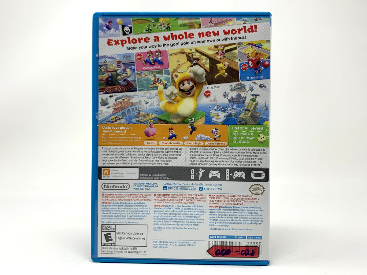 Super Mario 3D World - Nintendo Selects • Wii U – Mikes Game Shop